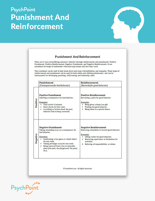  Reinforcement Vs Punishment Scenario Worksheet Free Download Qstion co